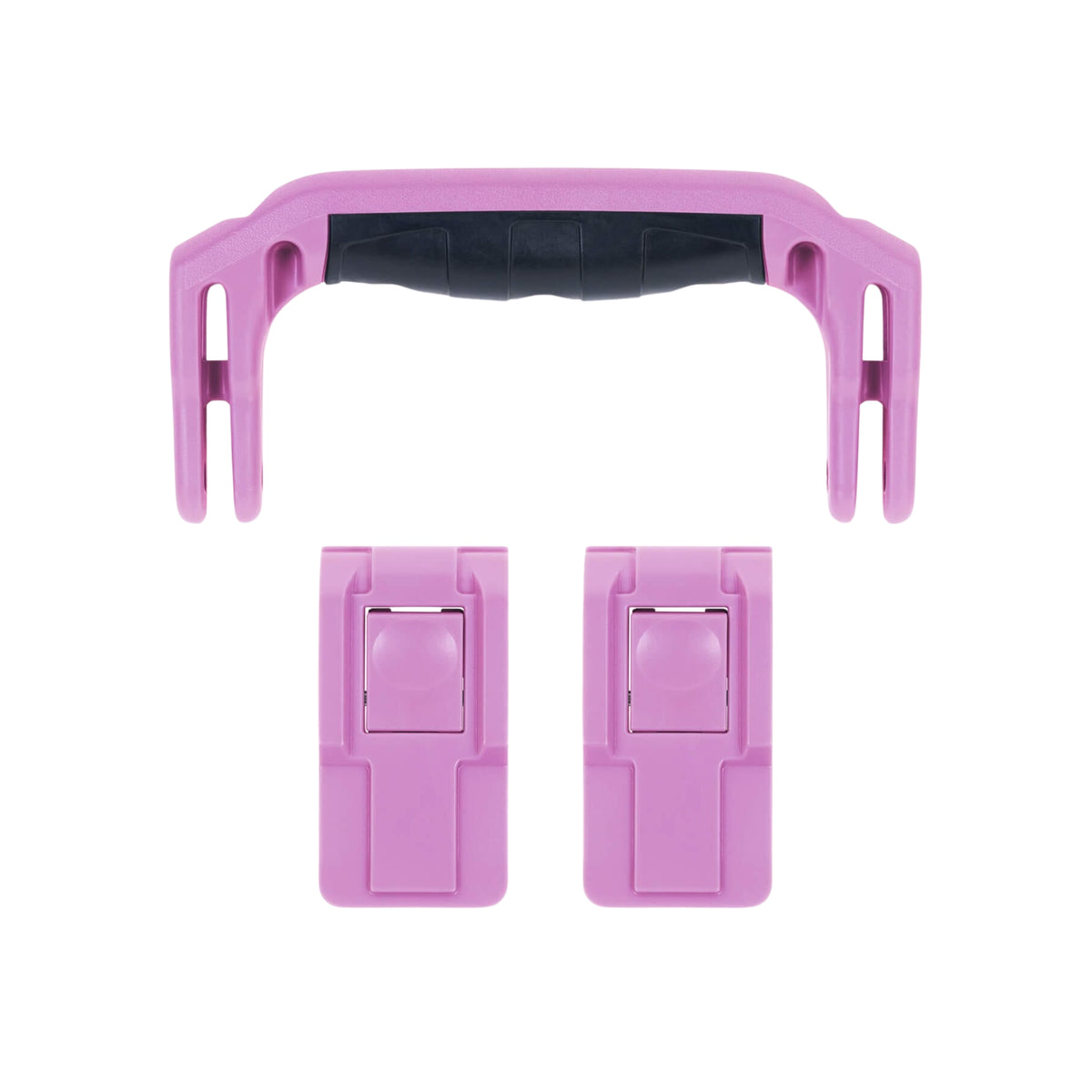 Pelican 1557 Air Replacement Handle &amp; Latches, Magenta (Set of 1 Handle, 2 Latches)