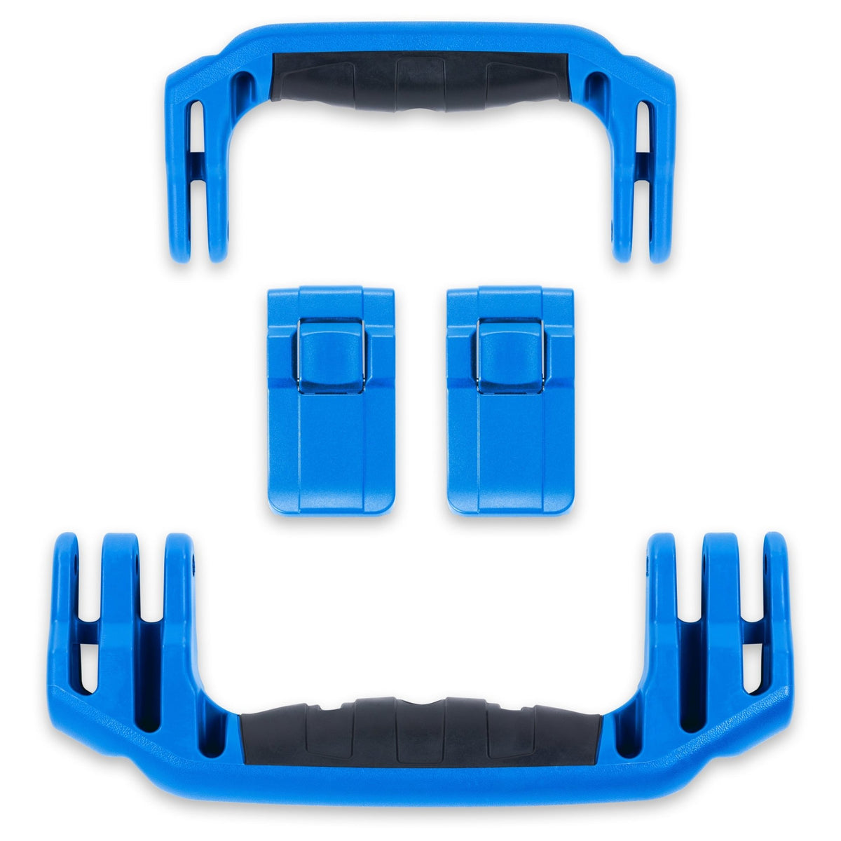 Pelican 1560 Handles &amp; Push-Button Latches Set - Blue -