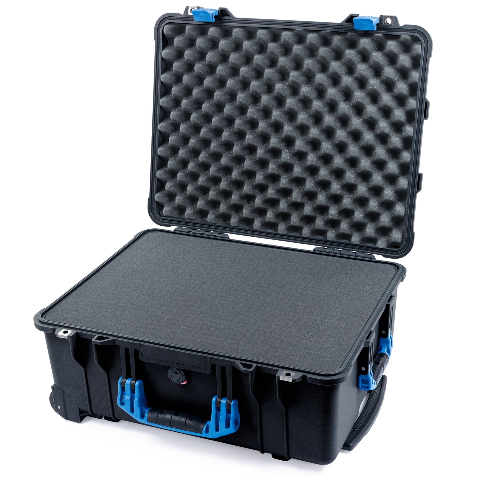 Pelican 1560 Case - Black & Blue - Pick & Pluck Foam / Lid Foam