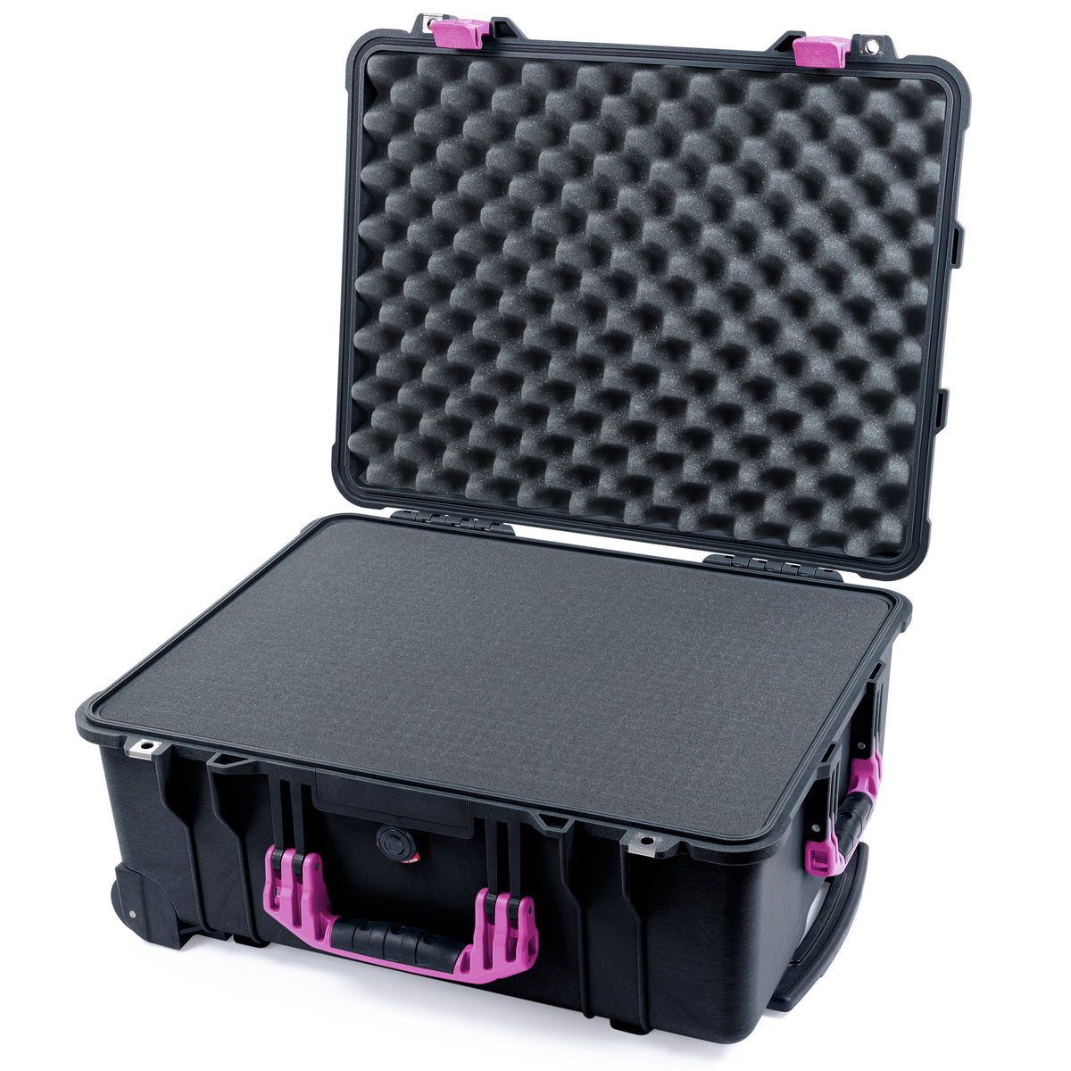 Pelican 1560 Case - Black & Magenta