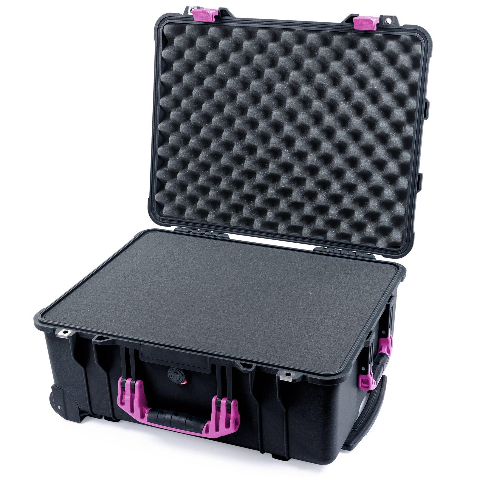 Pelican 1560 Case - Black & Magenta