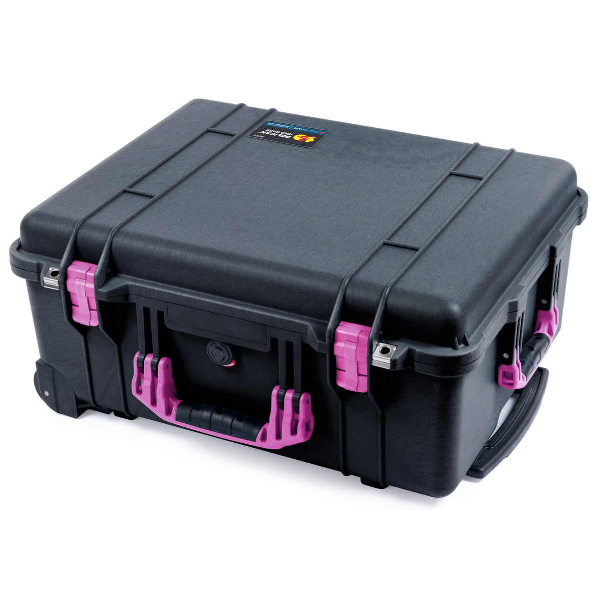 Pelican 1560 Case - Black &amp; Magenta