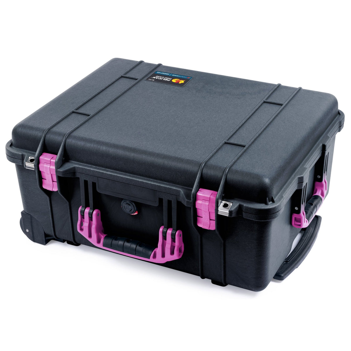 Pelican 1560 Case - Black &amp; Magenta - None (Case Only)