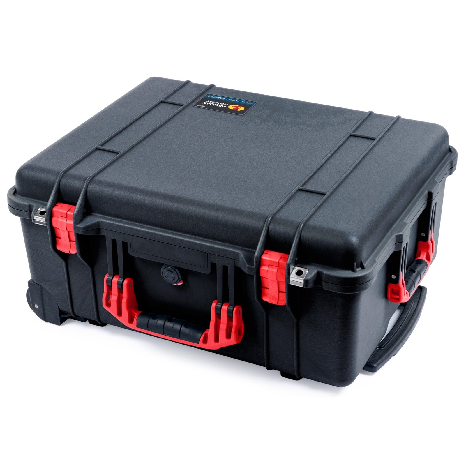 Pelican 1560 Case - Black & Red - None (Case Only)