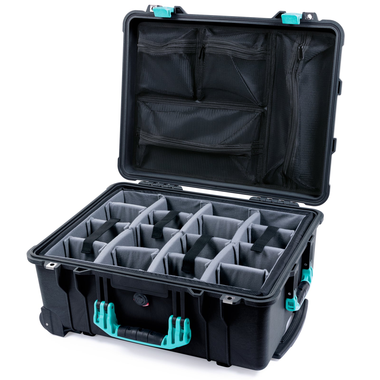 Pelican 1560 Case - Black & Teal