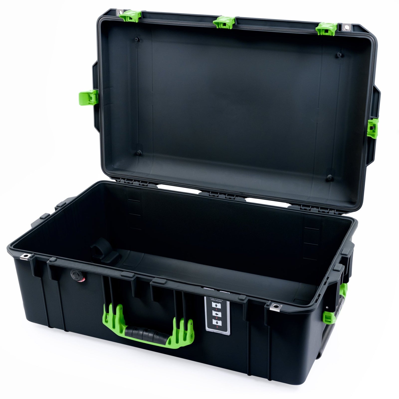 Pelican 1595 Air Case - Black & Lime Green - Empty