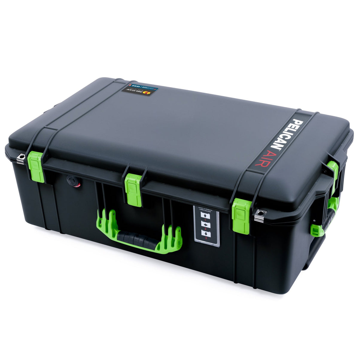 Pelican 1595 Air Case - Black &amp; Lime Green - Empty
