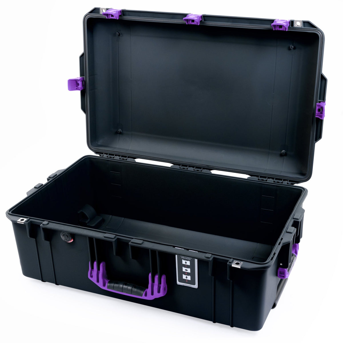 Pelican 1595 Air Case - Black & Purple - Empty