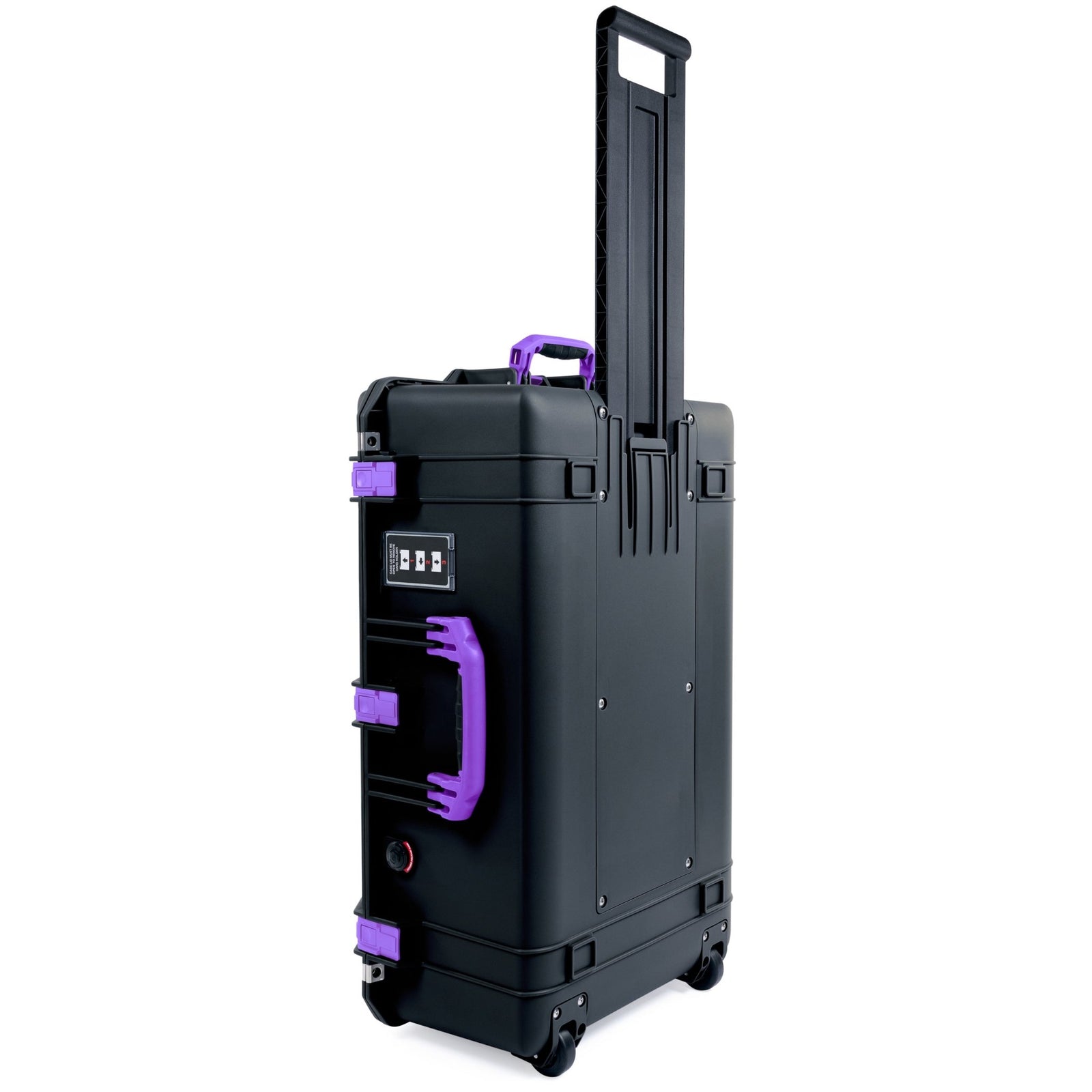 Pelican 1595 Air Case - Black & Purple - Empty