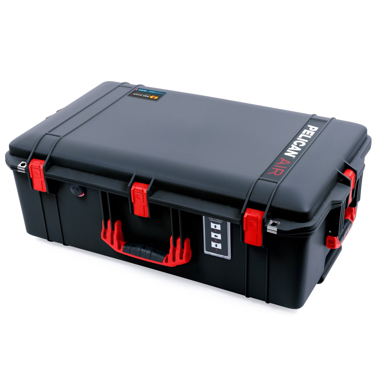 Pelican 1595 Air Case - Black &amp; Red Trolley - Empty