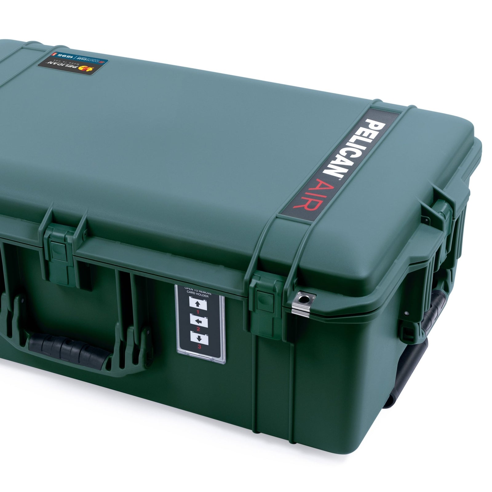 Pelican 1595 Air Case - Trekking Green & Black - Trekking Green
