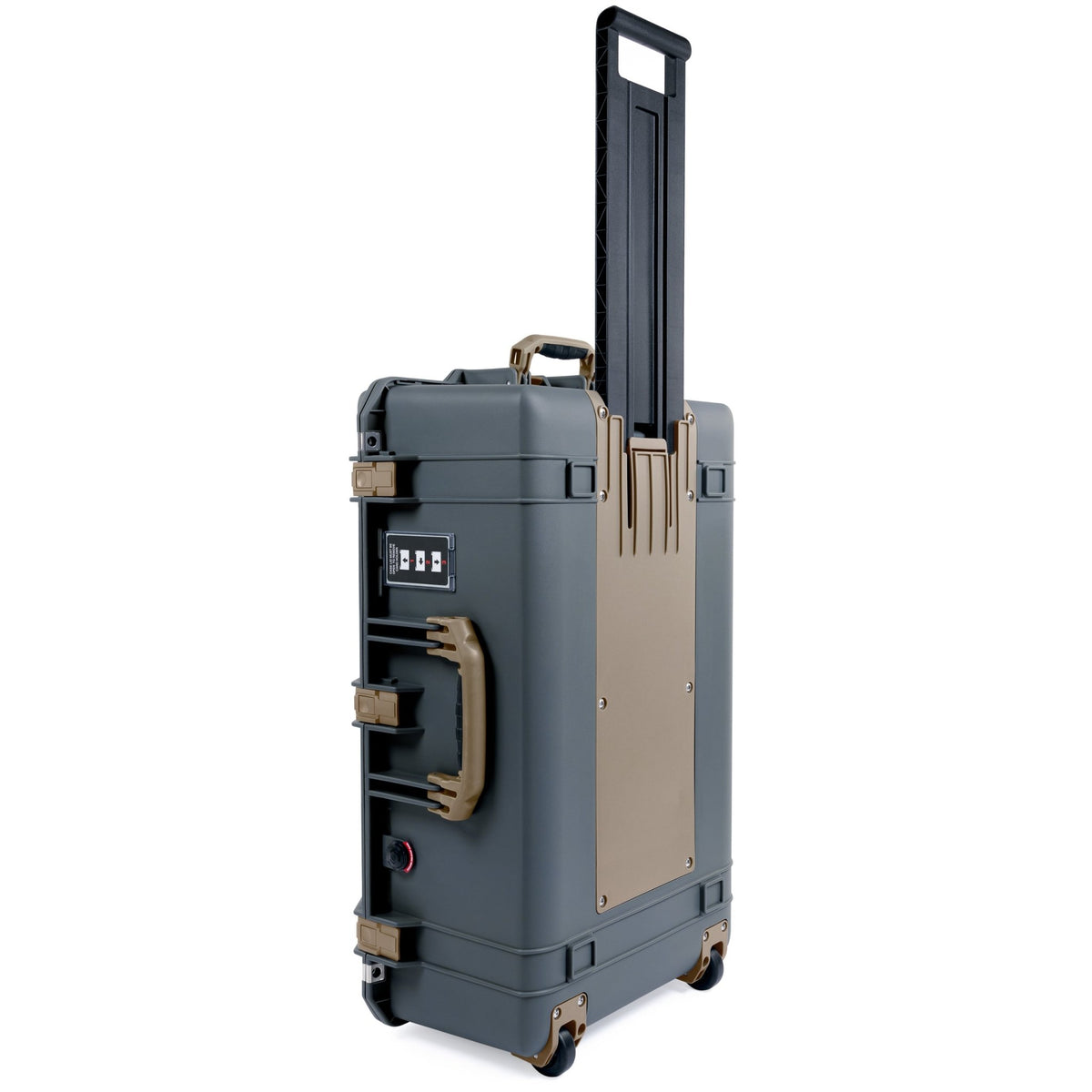 Pelican 1595 Air Case - Charcoal &amp; Dark Desert Dirt Trolley - Empty