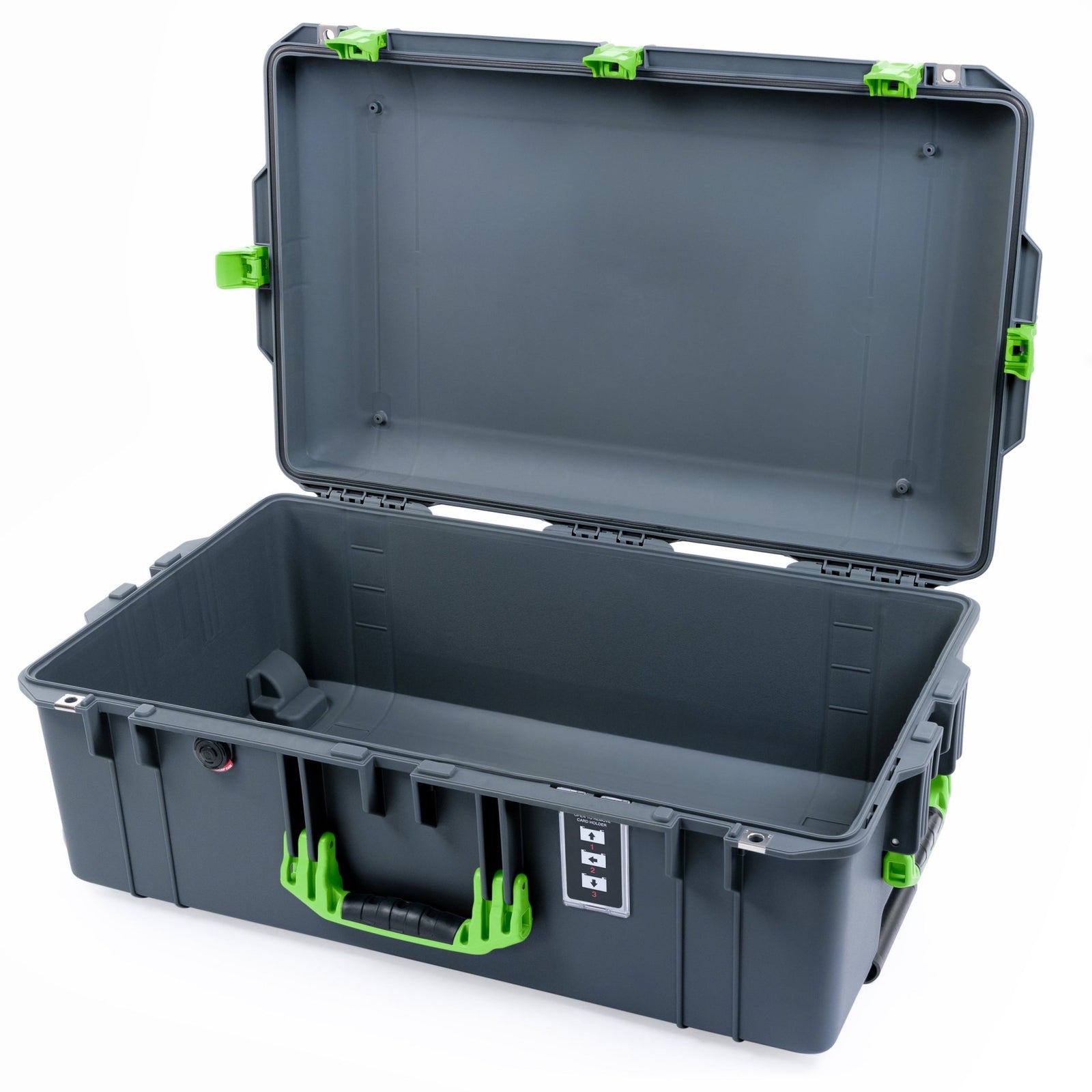Pelican 1595 Air Case - Charcoal & Lime Green - Empty