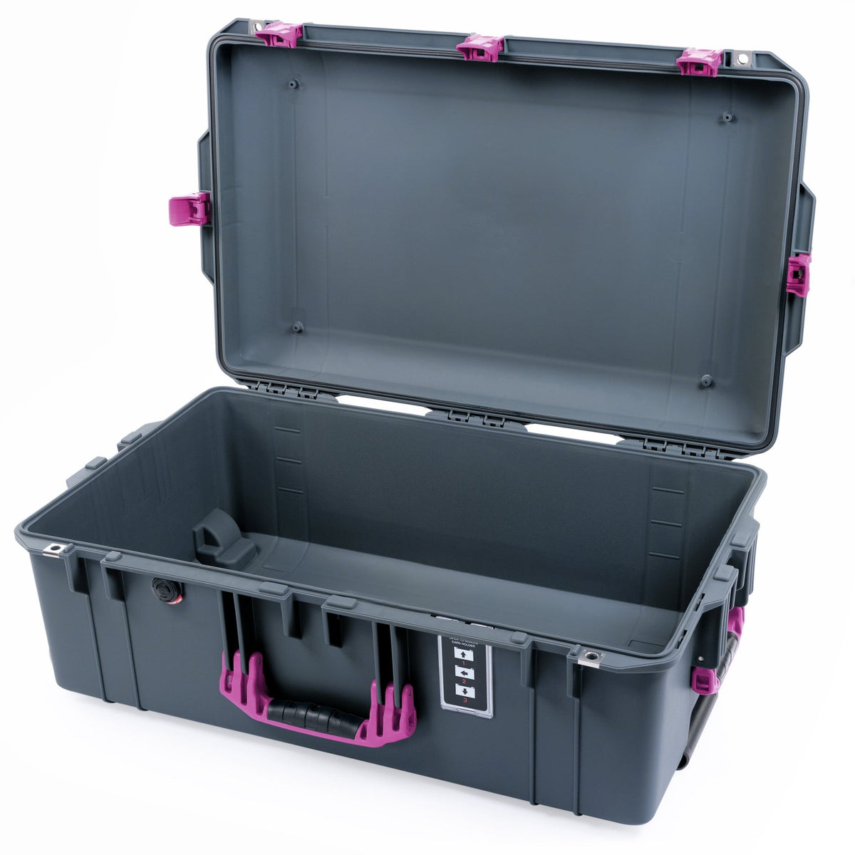 Pelican 1595 Air Case - Charcoal &amp; Magenta - Empty