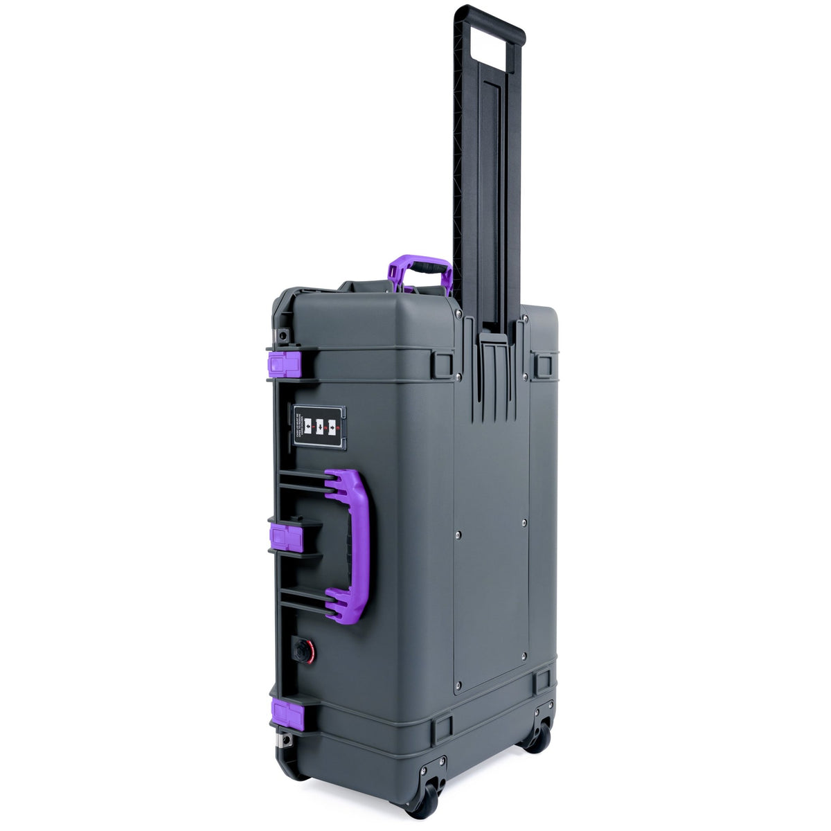Pelican 1595 Air Case - Charcoal & Purple - Empty