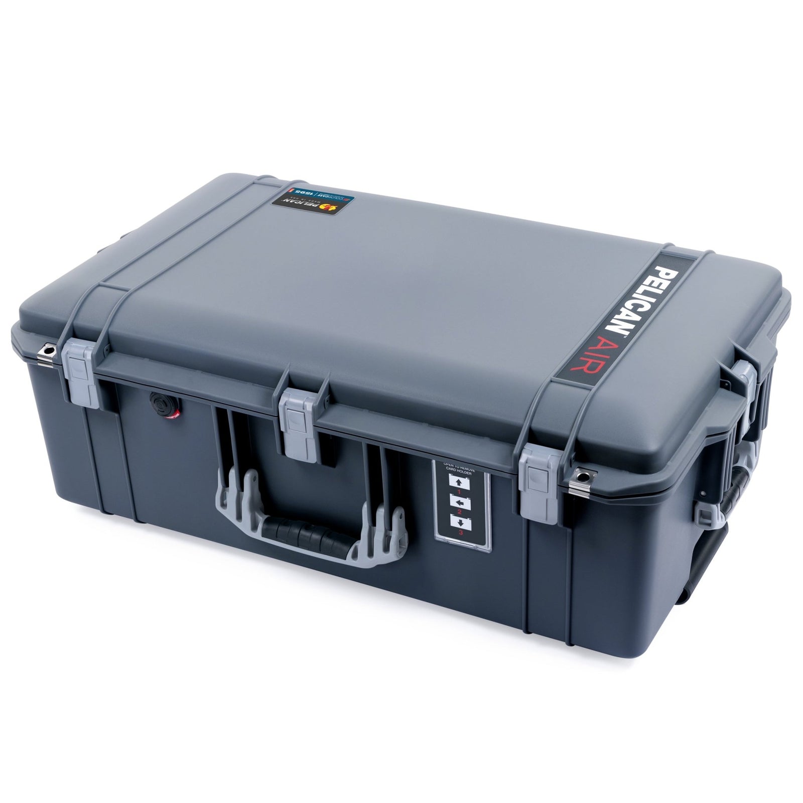 Pelican 1595 Air Case - Charcoal & Silver Trolley - Empty