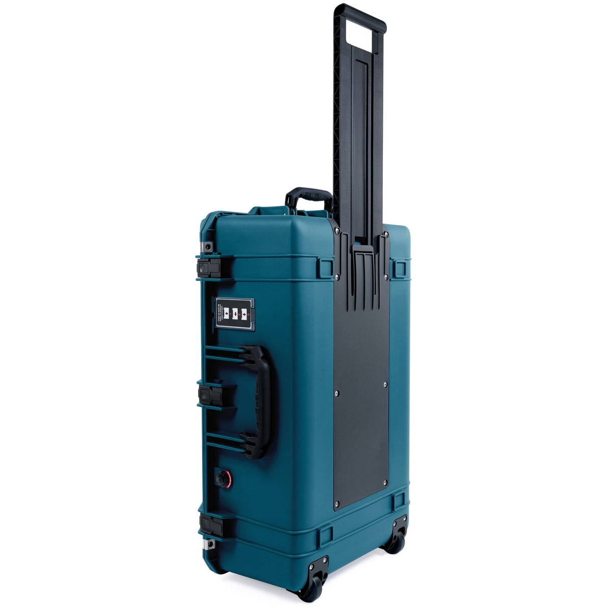 Pelican 1595 Air Case - Indigo &amp; Black Trolley - Pick &amp; Pluck Foam / TRVL Lid Organizer