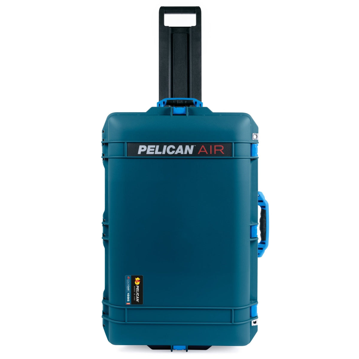 Pelican 1595 Air Case - Indigo &amp; Blue - Pick &amp; Pluck Foam / TRVL Lid Organizer