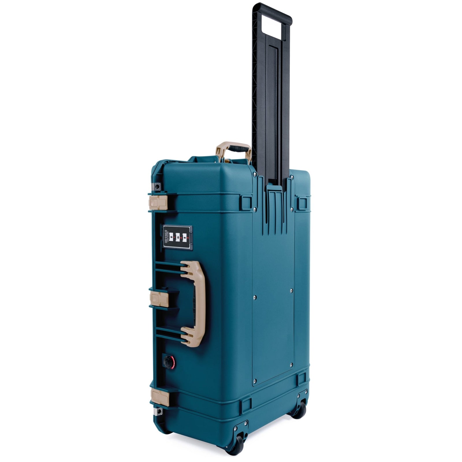 Pelican 1595 Air Case - Indigo & Desert Tan - Pick & Pluck Foam / TRVL Lid Organizer