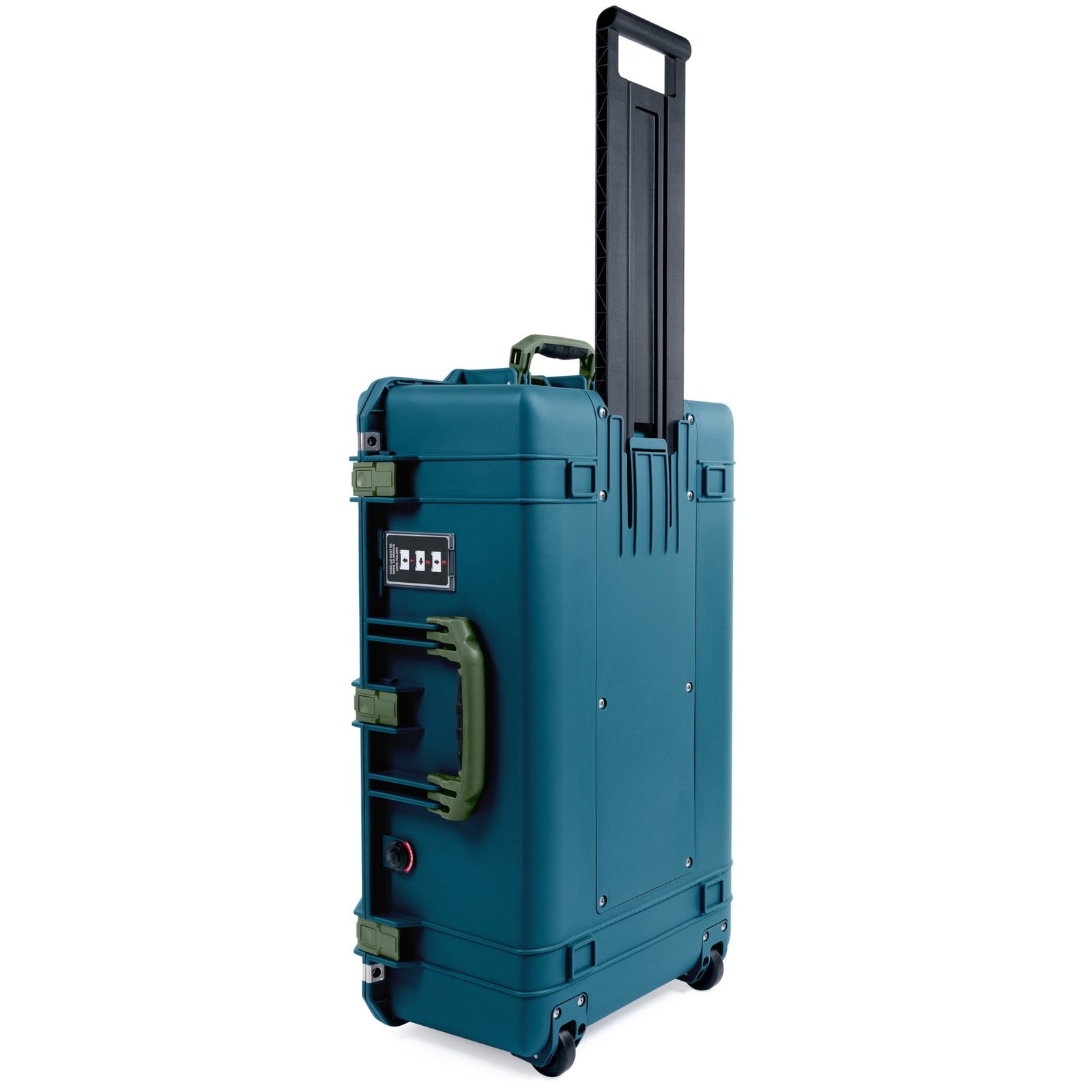 Pelican 1595 Air Case - Indigo & OD Green - Pick & Pluck Foam / TRVL Lid Organizer