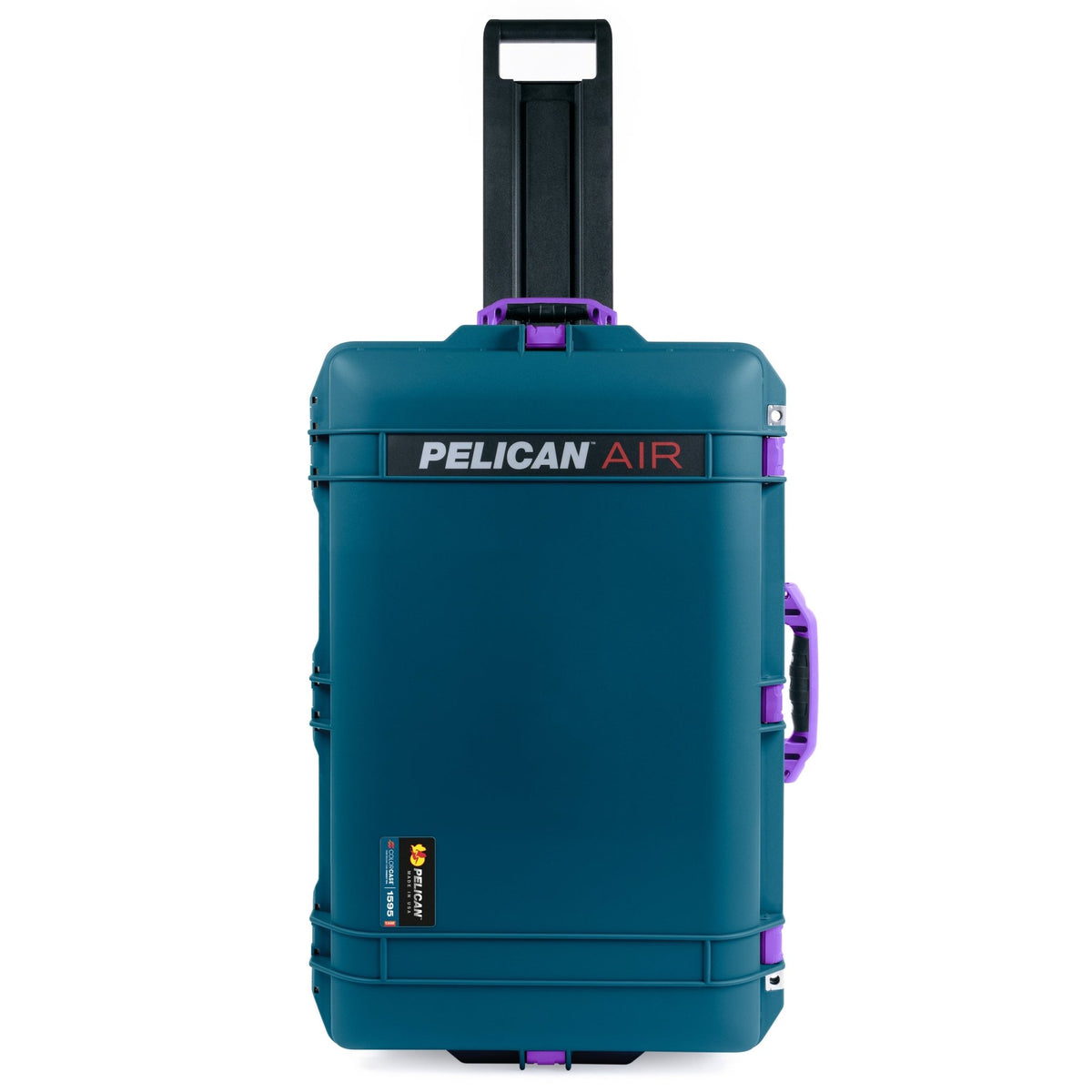 Pelican 1595 Air Case - Indigo & Purple - Pick & Pluck Foam / TRVL Lid Organizer