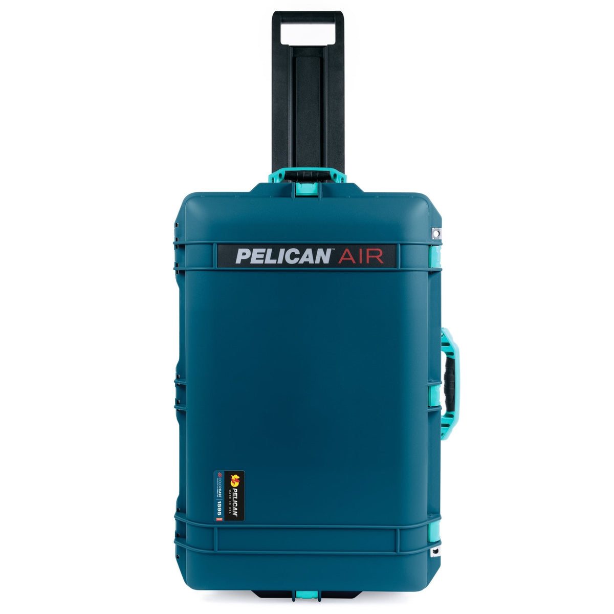 Pelican 1595 Air Case - Indigo & Teal - Pick & Pluck Foam / TRVL Lid Organizer