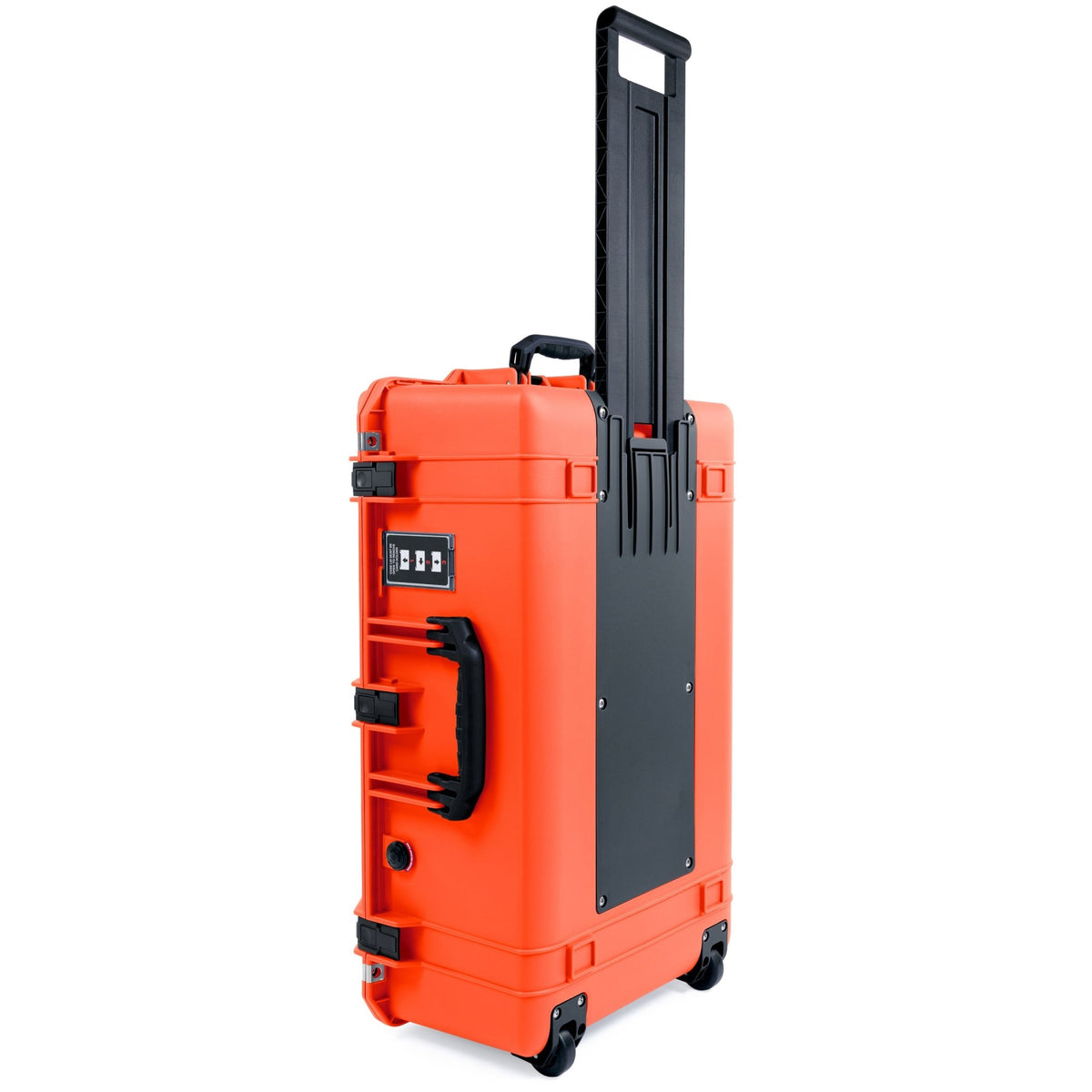 Pelican 1595 Air Case - Orange &amp; Black Trolley - Empty