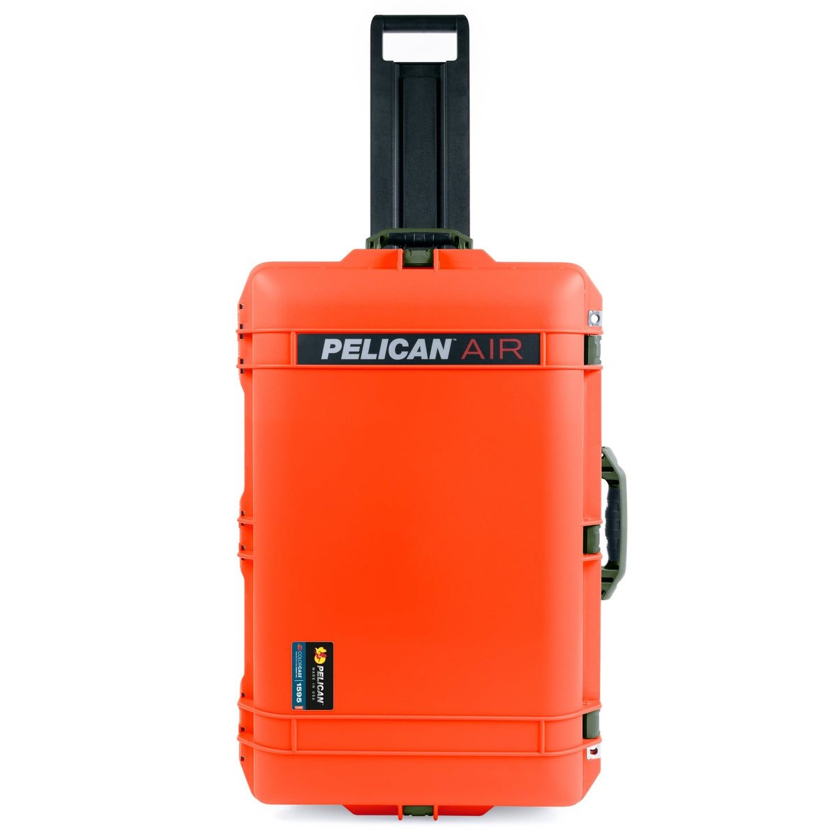 Pelican 1595 Air Case - Orange & OD Green - Empty