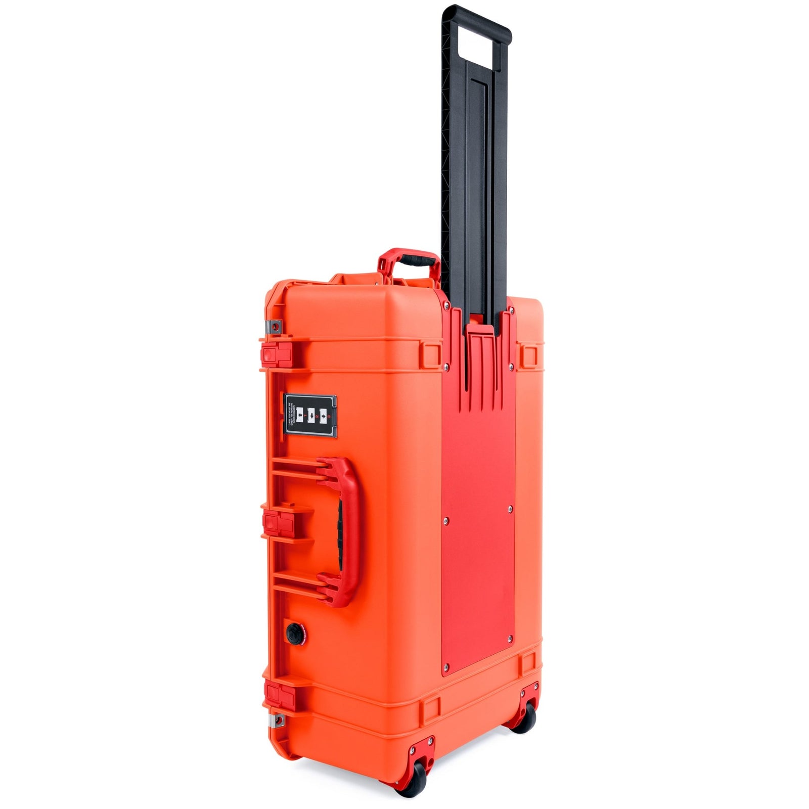 Pelican 1595 Air Case - Orange & Red Trolley - Empty