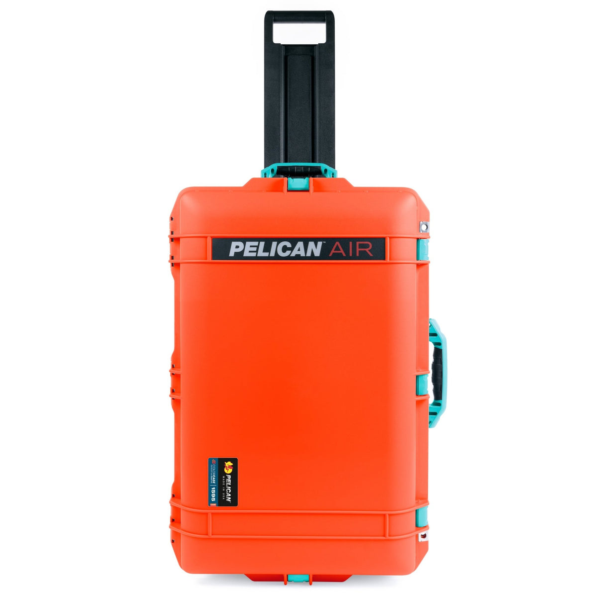 Pelican 1595 Air Case - Orange & Teal - Empty
