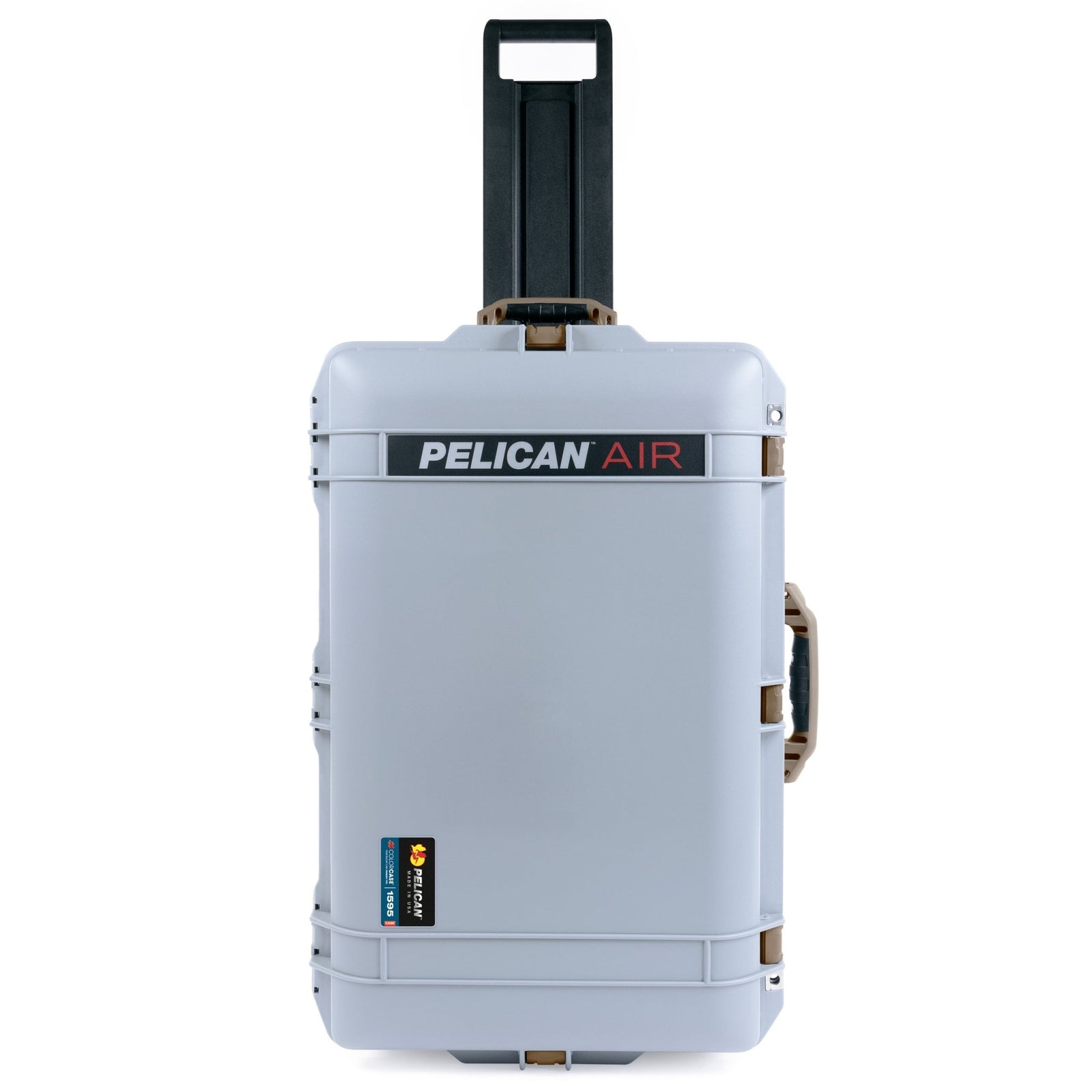 Pelican 1595 Air Case - Silver & Dark Desert Dirt - Empty
