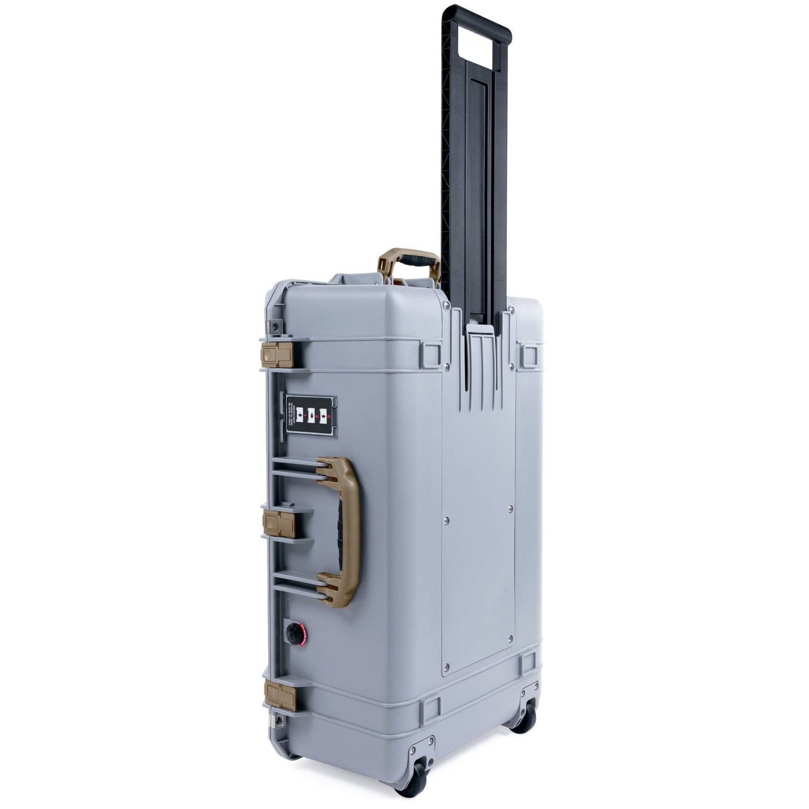 Pelican 1595 Air Case - Silver & Dark Desert Dirt - Empty