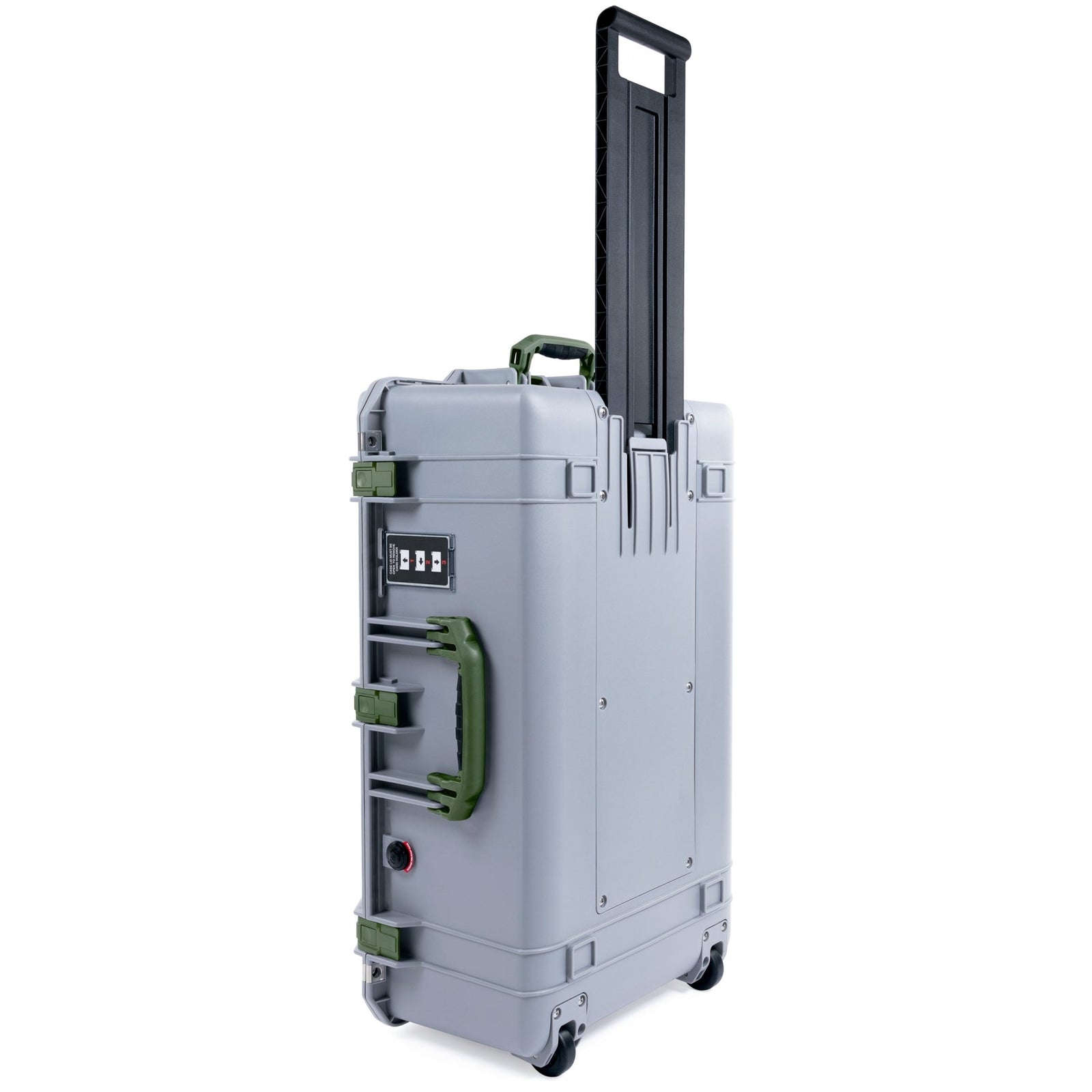 Pelican 1595 Air Case - Silver & OD Green - Empty