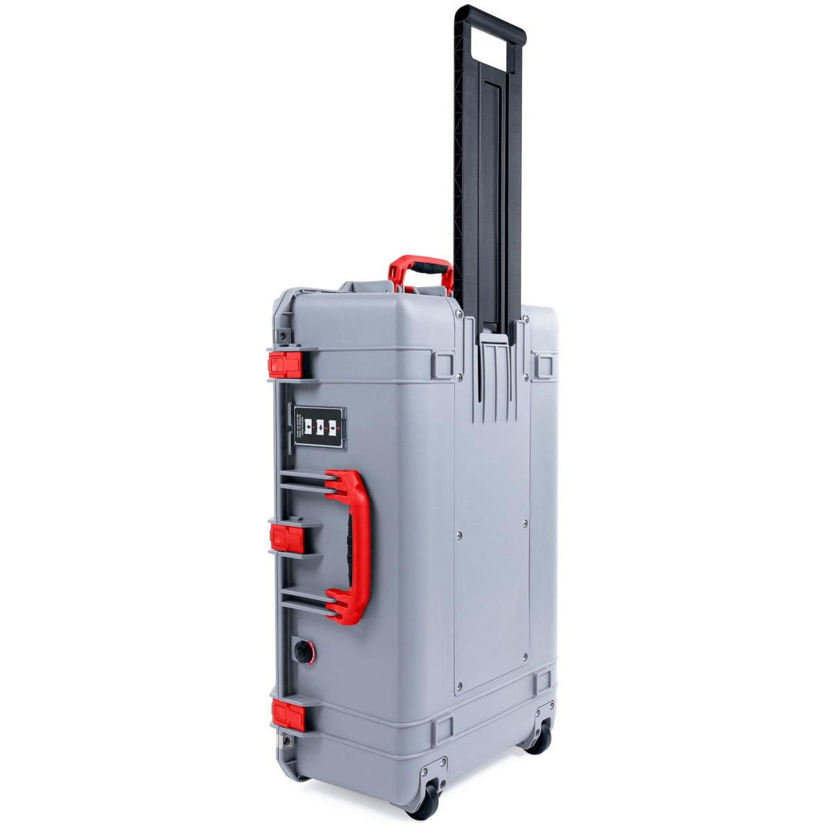 Pelican 1595 Air Case - Silver & Red - Empty