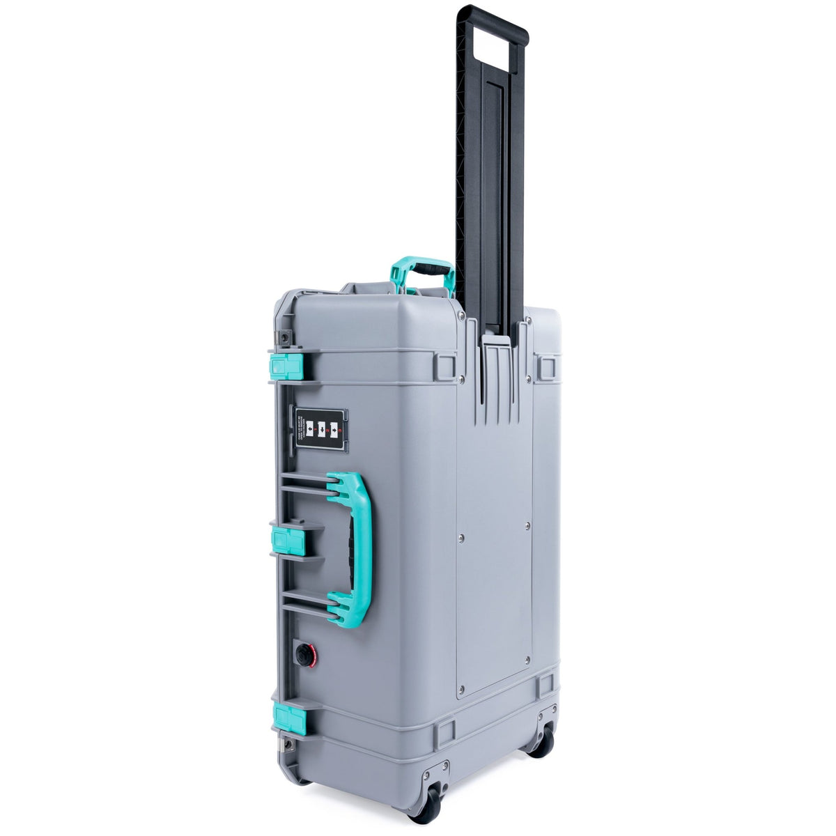 Pelican 1595 Air Case - Silver & Teal - Empty