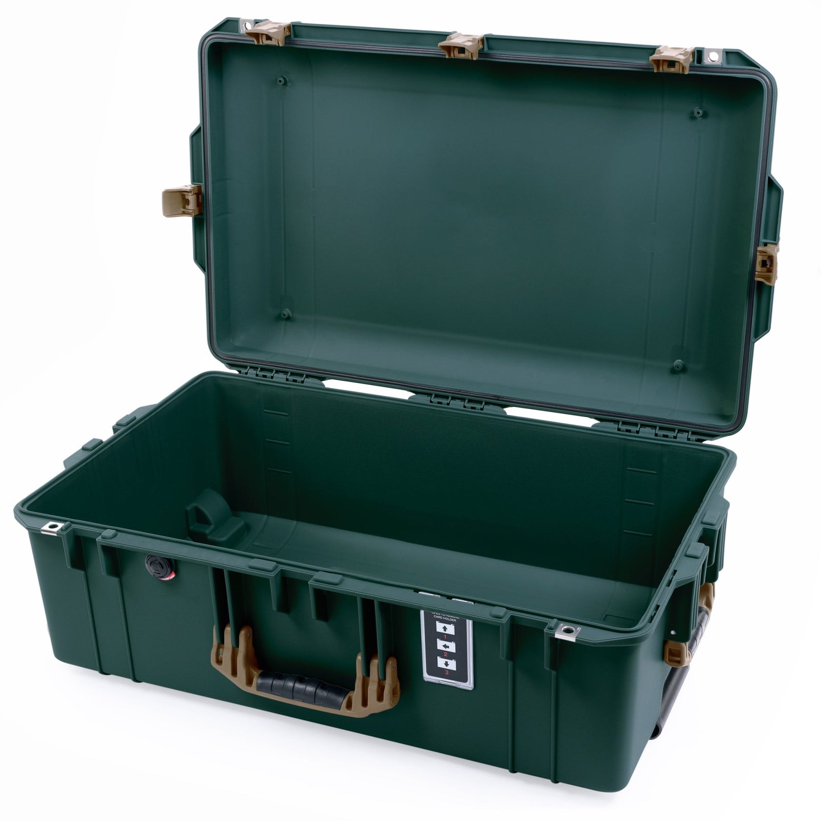 Pelican 1595 Air Case - Trekking Green & Dark Desert Dirt - Empty