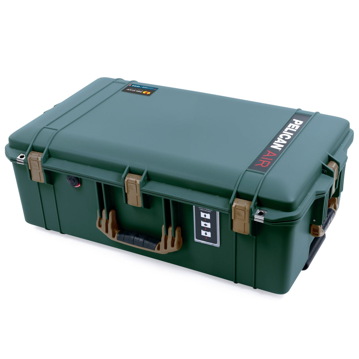 Pelican 1595 Air Case - Trekking Green &amp; Dark Desert Dirt - Empty