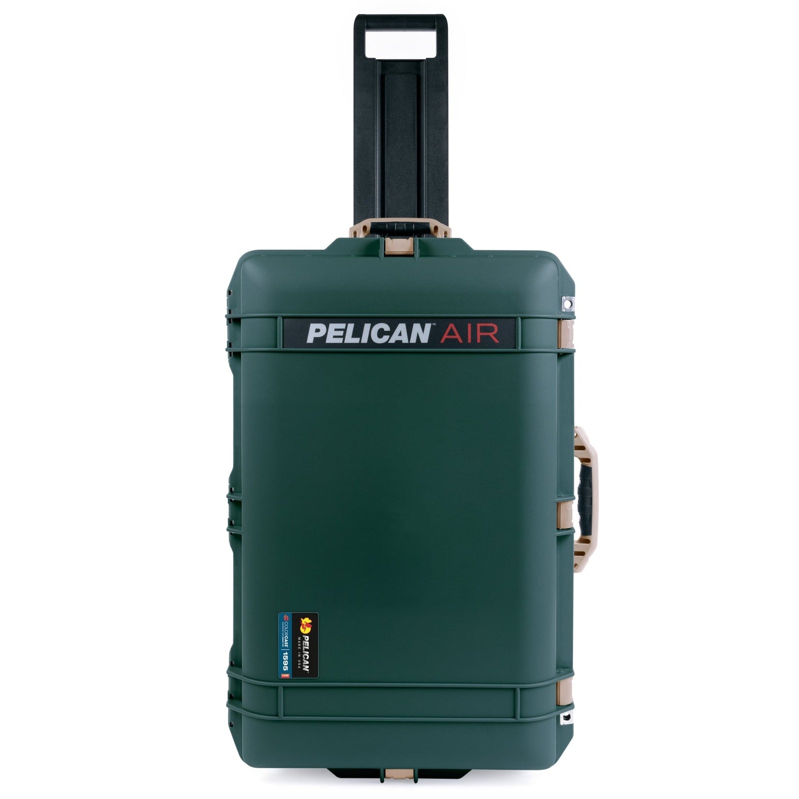 Pelican 1595 Air Case - Trekking Green & Desert Tan - Empty