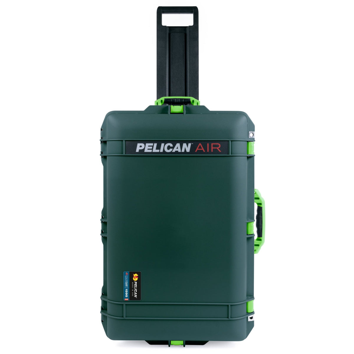 Pelican 1595 Air Case - Trekking Green & Lime Green - Empty