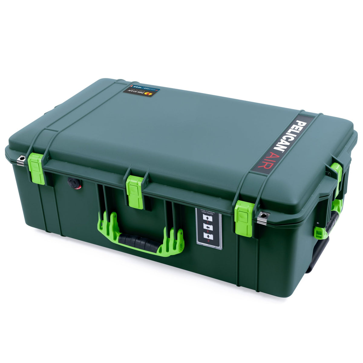 Pelican 1595 Air Case - Trekking Green &amp; Lime Green - Empty