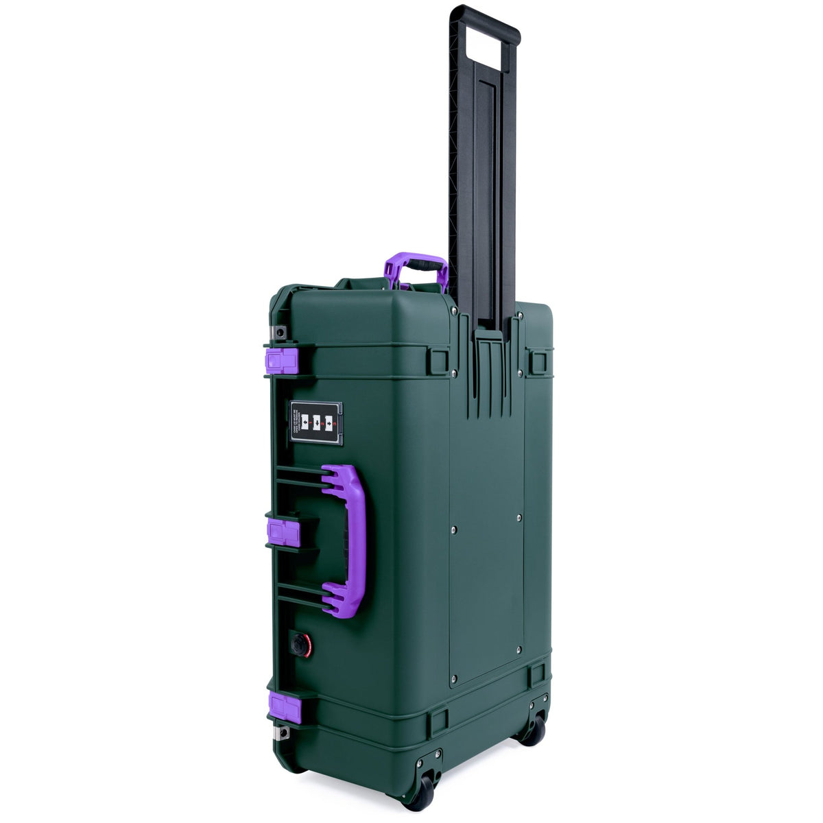 Pelican 1595 Air Case - Trekking Green & Purple - Empty