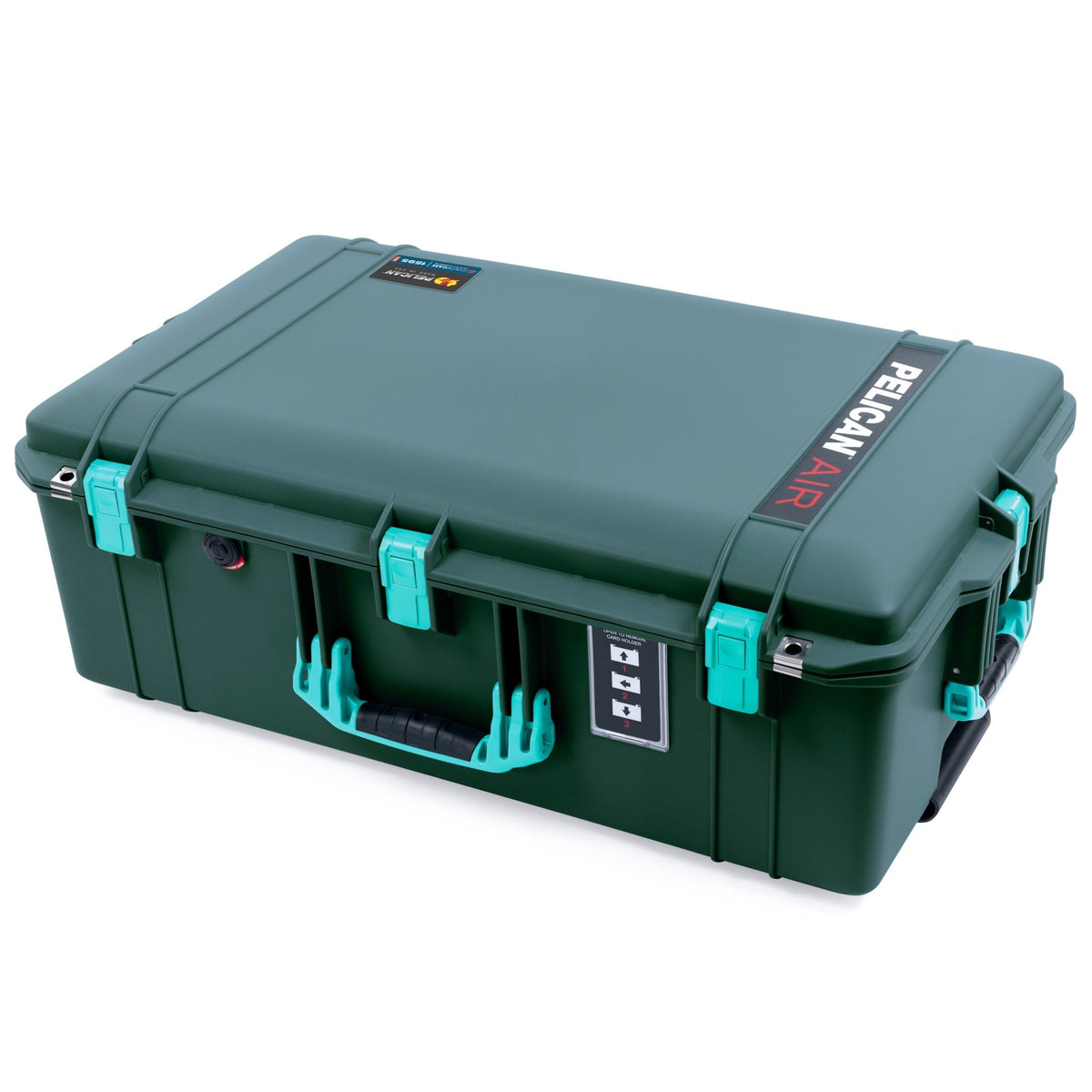 Pelican 1595 Air Case - Trekking Green &amp; Teal - Empty
