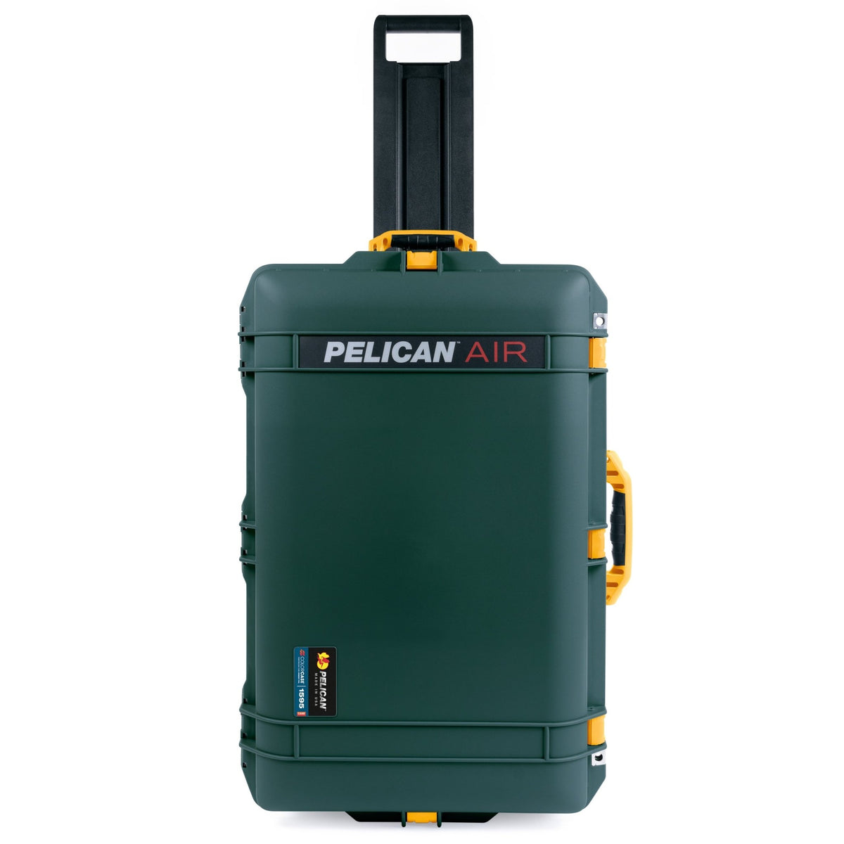 Pelican 1595 Air Case - Trekking Green & Yellow - Empty
