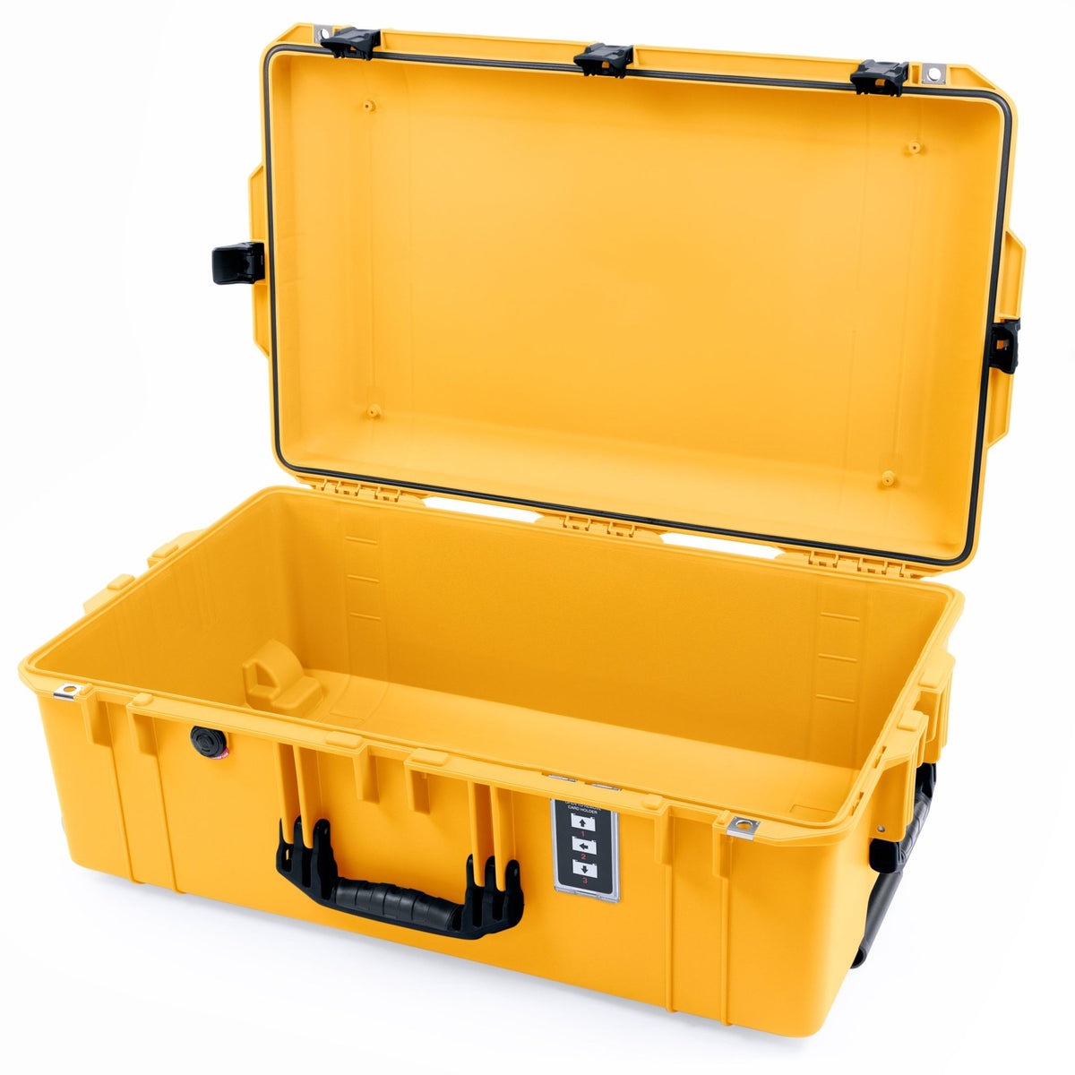 Pelican 1595 Air Case - Yellow & Black Trolley - Empty