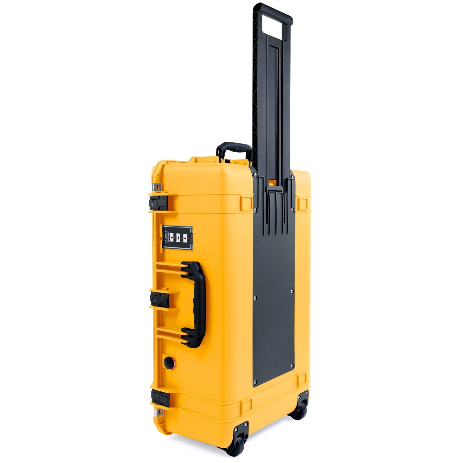 Pelican 1595 Air Case - Yellow & Black Trolley - Empty