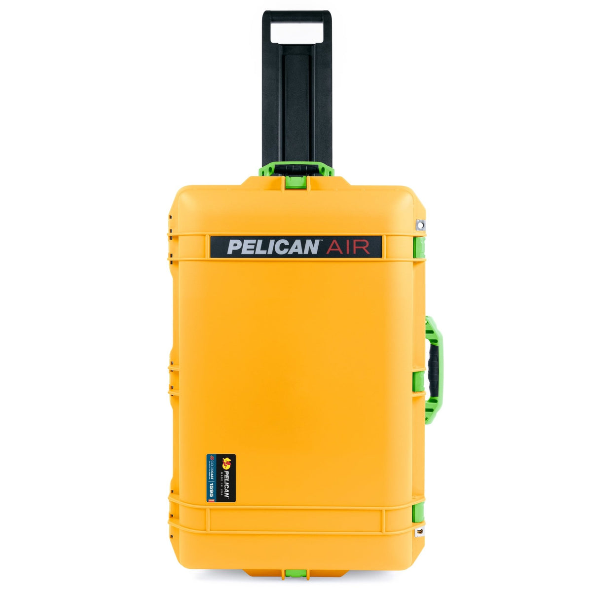 Pelican 1595 Air Case - Yellow &amp; Lime Green - Empty