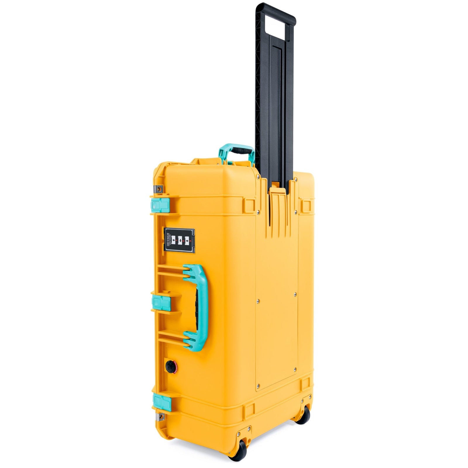Pelican 1595 Air Case - Yellow & Teal - Empty