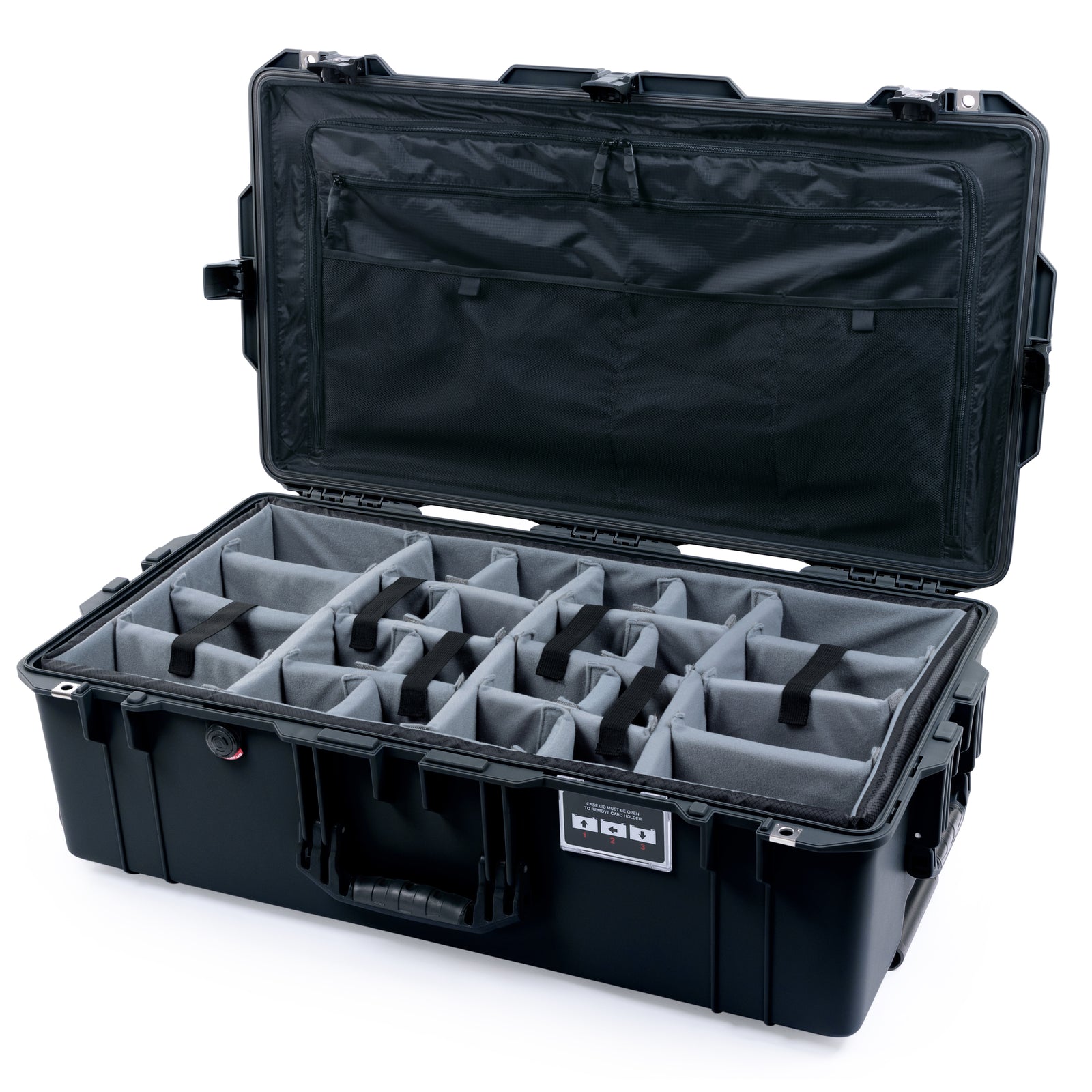 Pelican 1615 Air Case - Black TSA Latches