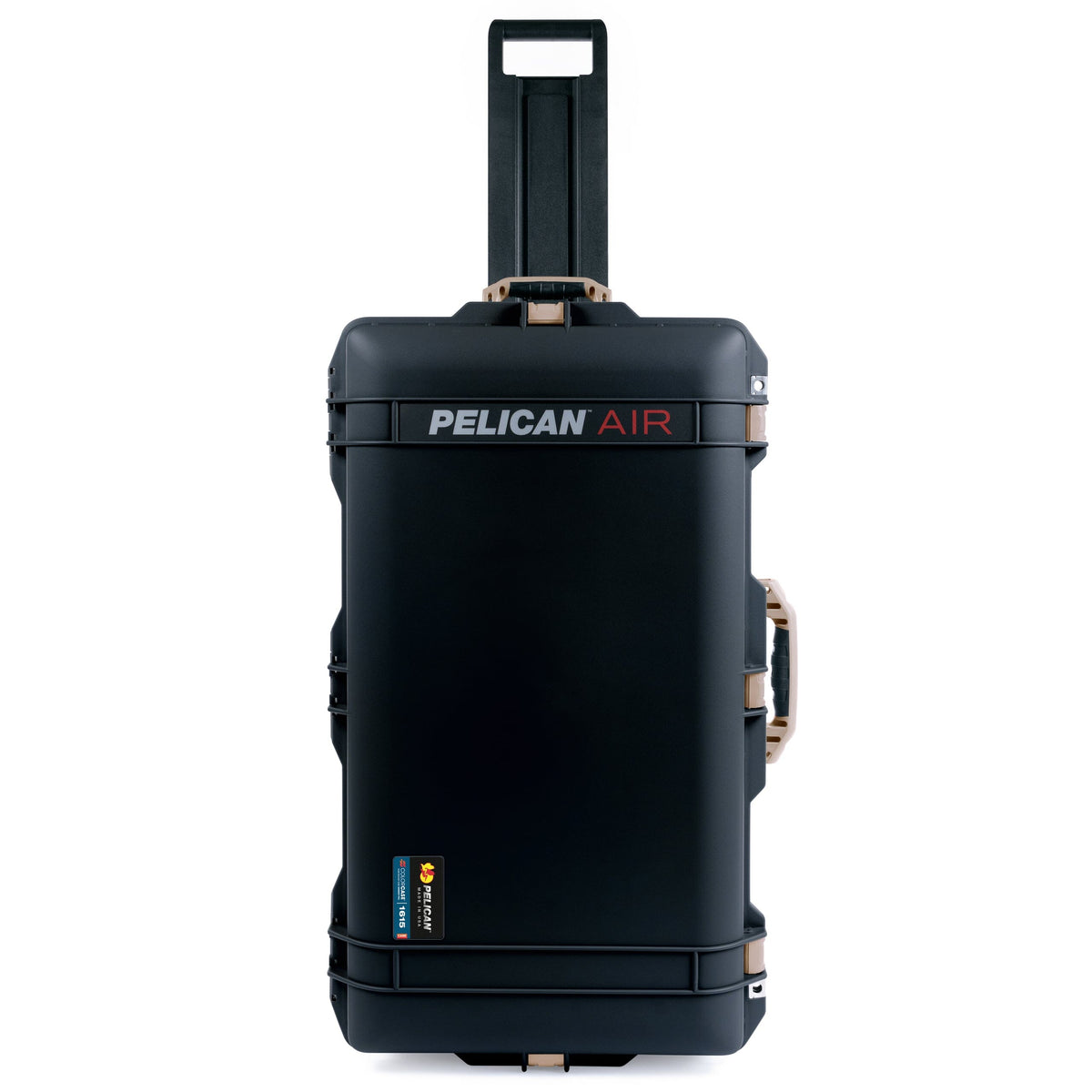 Pelican 1615 Air Case - Black &amp; Desert Tan ColorCase 