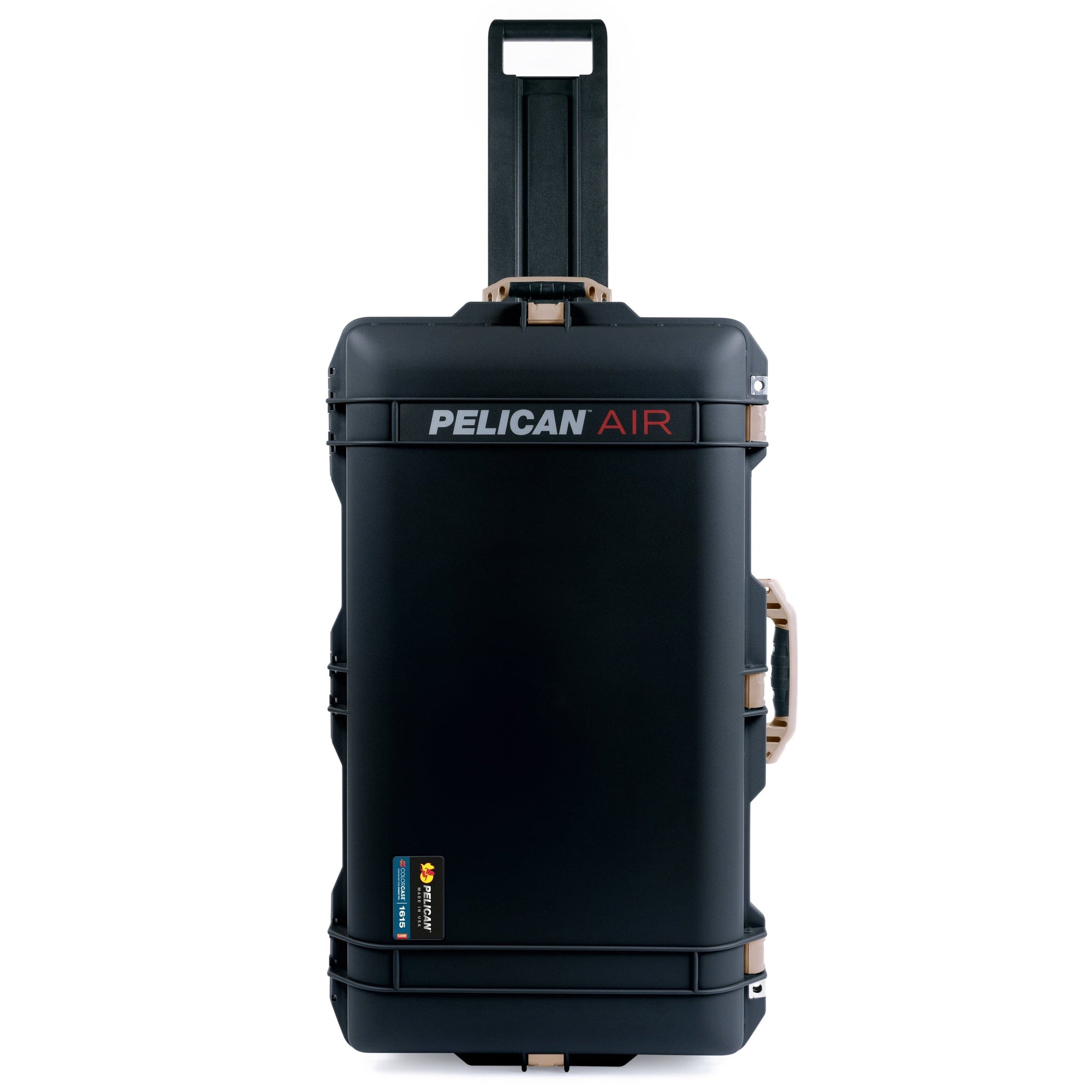 Pelican 1615 Air Case - Black & Desert Tan ColorCase 